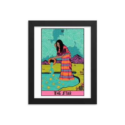 &quot;The Star Tarot&quot; Framed Poster
