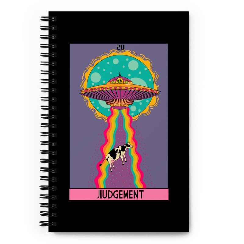 &quot;Judgement Tarot&quot; Spiral notebook