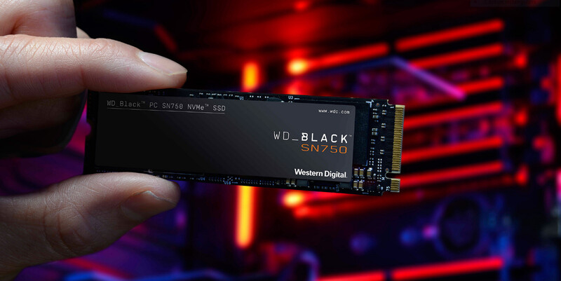 SSD? Western Digital Black SN750 NVMe WDS3X0C 250 Go 500 Go 1 To