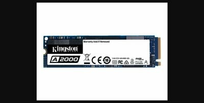Kingston® A2000 Disque SSD interne 500 Go M.2 2280 PCI Express 3.0 x4 (NVMe)