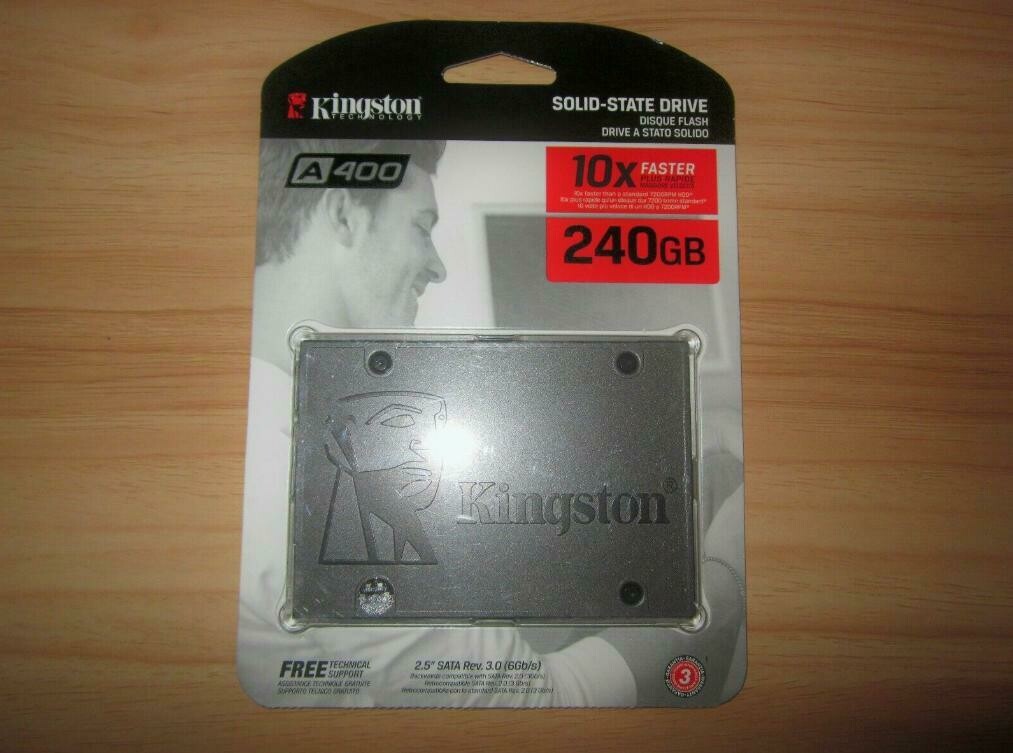 SSD Kingston® Disque Dur Interne SSDNow A400 240Go 2,5"