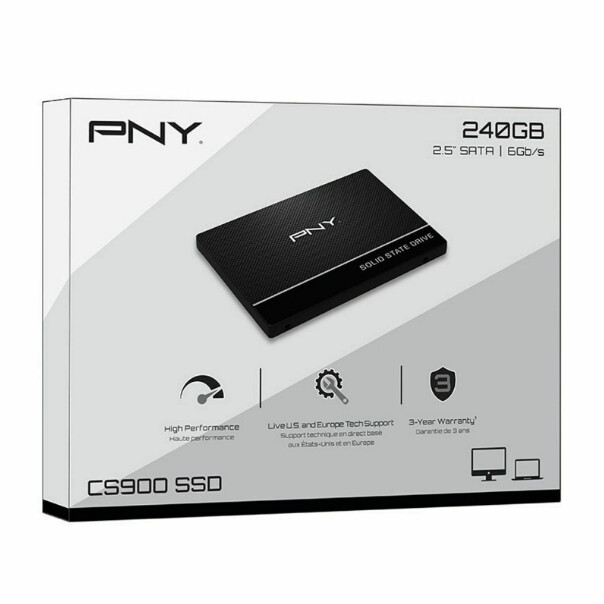 PNY® CS900 Series 240 Go 2,5" SATA III Disque Dur Interne
