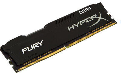 Mémoire HyperX Fury® Noir DIMM DDR4 2600MHz