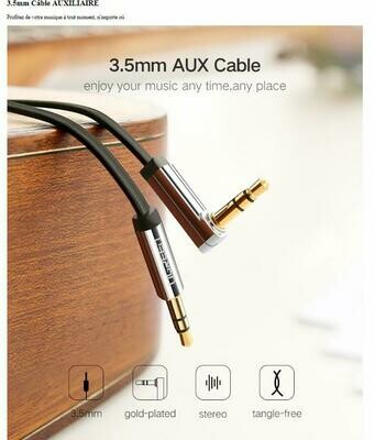 Ugreen® câble AUX Jack Male vers 3.5mm Male 1 m