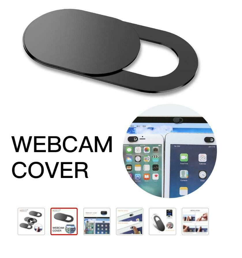 3 Pack WebCam couverture obturateur