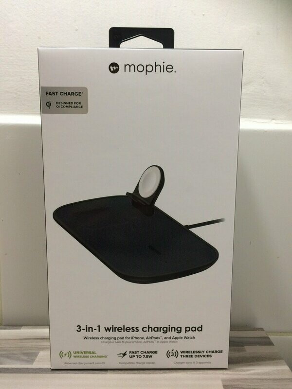 Chargeur Mophie® induction pour Iphone, Watch et Airpods