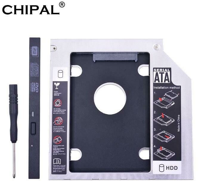 HDD SSD Second Caddy Chipal® disque dur 9.5mm Optical Bay SATA 3.0 Rapide?