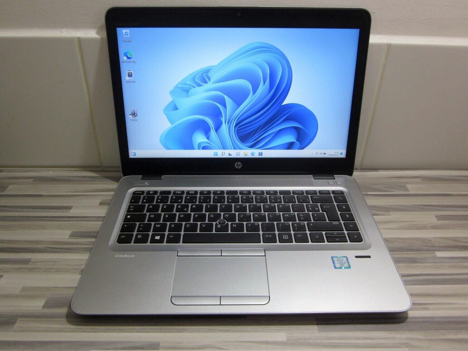 HP EliteBook 840 G3 i5-6200U 8Go 256Go Windows 11 professionnel