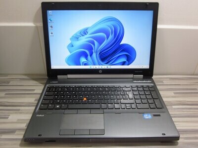 HP EliteBook 8570w i7-3840QM NVIDIA K1000M Ram 16 Go SSD mSATA 512 Go Win 11 pro