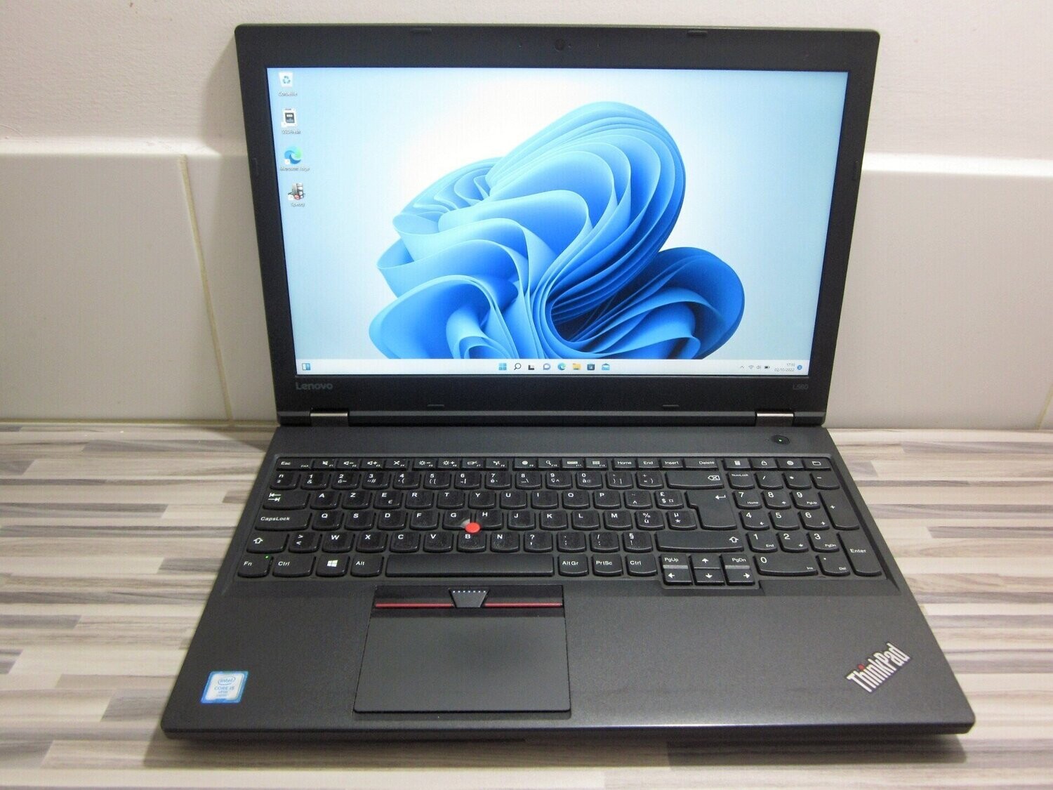 LENOVO ThinkPad L560 i5-6300U Ram 8 Go SSD SanDisk 256 Go Windows 11 pro