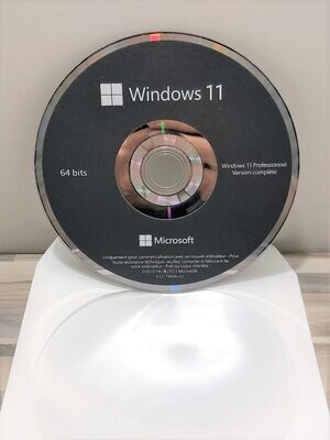 DVD Microsoft Windows 11 Pro 64-Bits langue française
