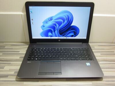 HP ZBOOK 15 G3 INTEL CORE i7-6820HQ Ram 16Go SSD 512Go Windows 11 professionnel
