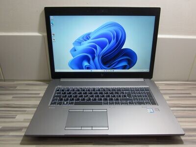 HP ZBOOK 17 G5 CORE i7-8850H Ram 32 Go SSD 512 Go Windows 11 Pro