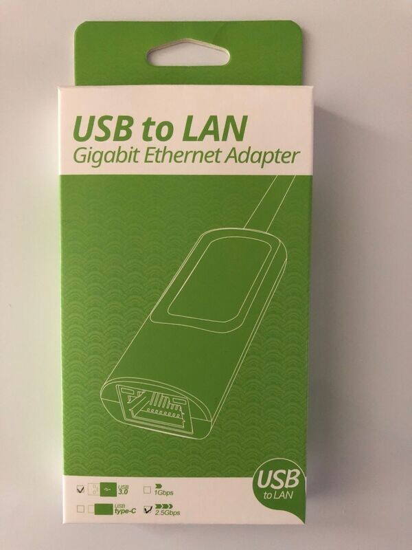 Carte réseau 2500Mbps USB 3.0 vers RJ45 convertisseur Ethernet Lan adaptateur