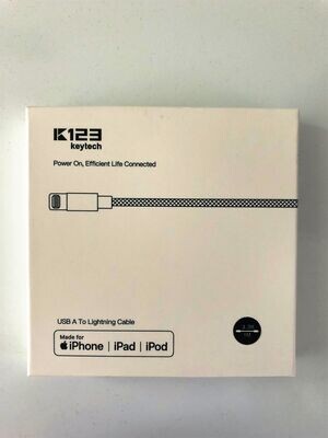 Câble iPhone original certifié Apple MFI USB 1 mètre