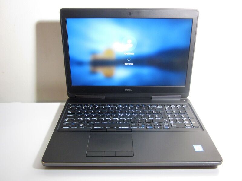 Dell Precision 7510 i7-6820HQ Ram 16Go SSD 480Go Windows 11 professionnel