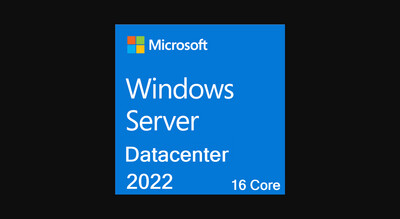 Microsoft Windows Server 2022 Datacenter - 16 core license