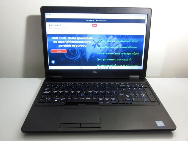 Dell Latitude 5590 i5-8250U Ram 16Go SSD 256Go Windows 11 professionnel