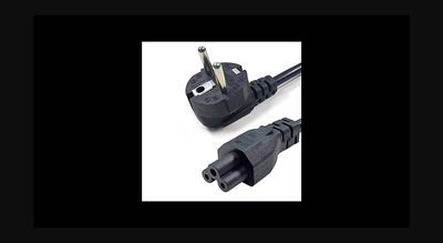 Câble Cordon Alimentation PC portable Tripolaire 3Pin AC 10A-16A 250V