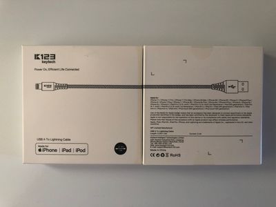 CABLE iPhone USB-A certifié Apple MFI original CHARGEUR ADAPTATEUR