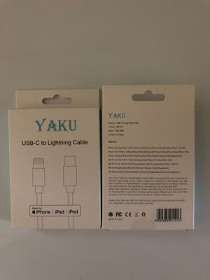 Câble Apple USB-C vers Lightning 1 m blanc