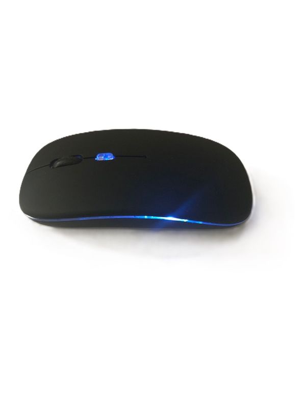souris sans fil Bluetooth et 2.4G Rechargeable LED colorée rétro-éclairé
