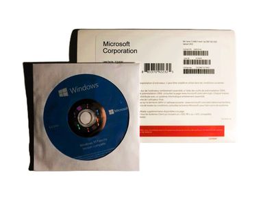 Licence clé sticker Microsoft Windows 10 Famille DVD 64 bit KW9-00145 DSP OEI