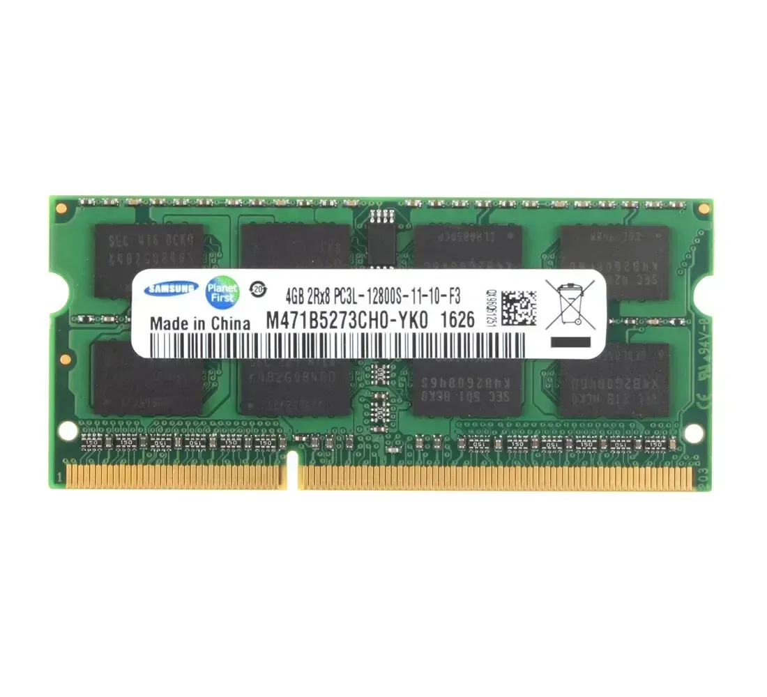 Samsung 4 Go 2RX8 PC3L-12800S DDR3 1600MHZ 1.35V SODIMM RAM Samsung 4 Go 2RX8 PC3L-12800S DDR3 1600MHZ 1.35V SODIMM RAM