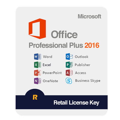 Microsoft Office 2016 Pro Plus 1 PC