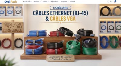 Câbles Ethernet (RJ-45), Câbles, connecteurs, Une demande spécifique écrivez-nous ??