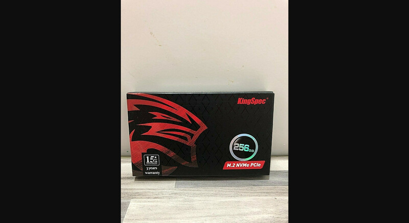 SSD Disque Dur KingSpec 256Go M.2 PCIe NVME 2280 dernière version SSD Disque Dur KingSpec 256Go M.2 PCIe NVME 2280 dernière version