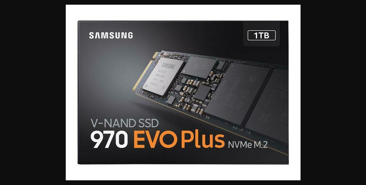Samsung 970 EVO Plus 1To NVMe SSD interne M.2 2280 PCI Express 3.0 x4 tampon 1Go Samsung 970 EVO Plus 1To NVMe SSD interne M.2 2280 PCI Express 3.0 x4 tampon 1Go
