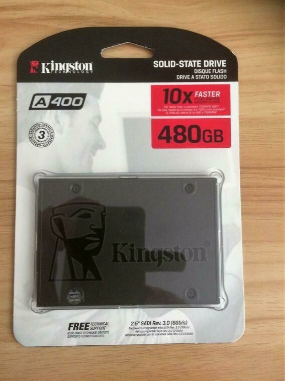 Disque Dur SSD? Interne Externe Kingston® A400 480 Go 2,5"