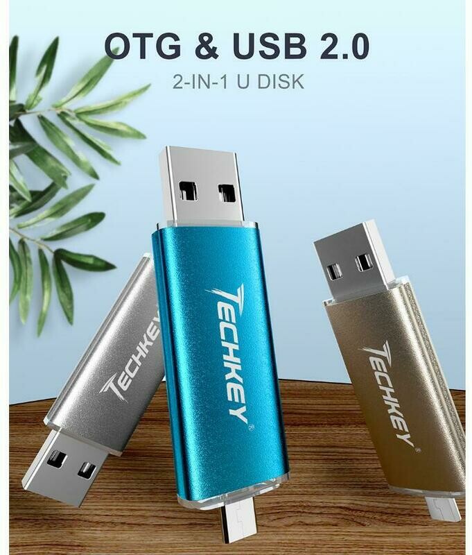 Clé usb 8Go 2en1 Qualité✅ OTG usb flash? Compatible Windows,iOS,Androïd