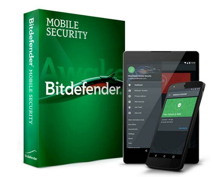 Antivirus Bitdefender Mobile Security dernière édition