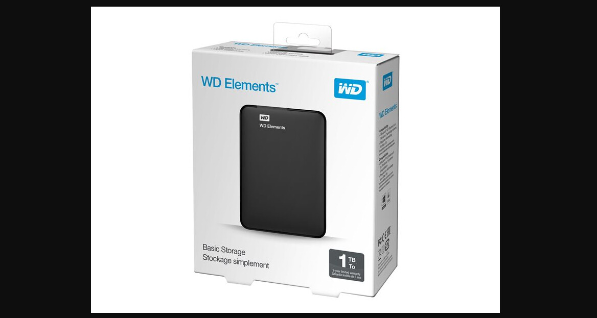 Disque Dur Externe Western Digital Elements 1 To