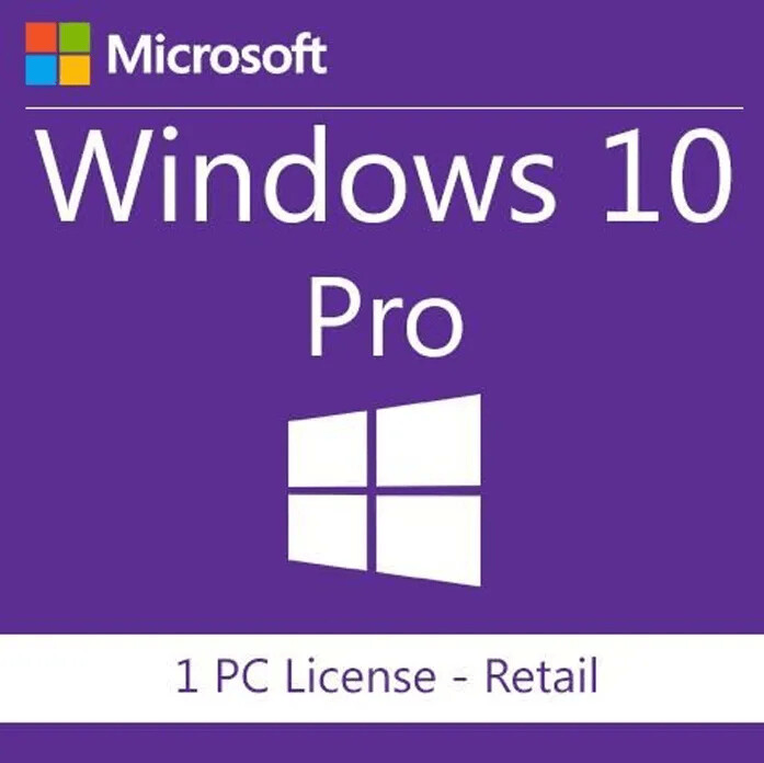 Licence édition RETAIL (non lié carte mère) Windows 10 Pro Licence édition RETAIL (non lié carte mère) Windows 10 Pro
