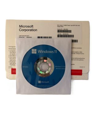 Coffret complet Windows 11 Famille 64 bit DSP OEI KW9-00636 24H2