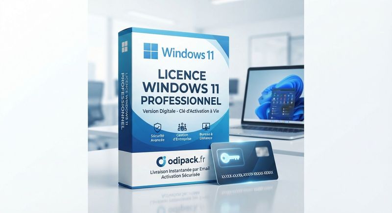 Licence clé Windows 11 Professionnel Licence clé Windows 11 Professionnel