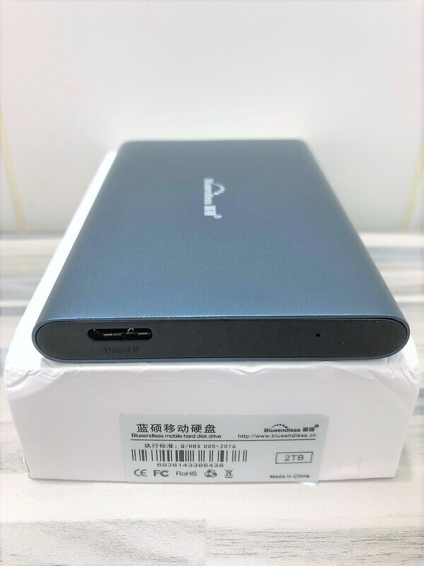 Disque dur externe Blueendless portable 2 To USB 3.0