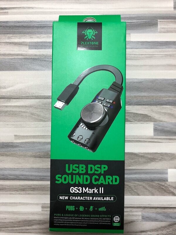 Carte son virtuel 7.1 canaux adaptateur externe USB amplifie 12 Mbps Carte son virtuel 7.1 canaux adaptateur externe USB amplifie 12 Mbps