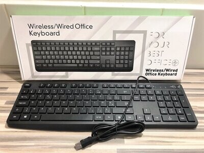 Clavier filaire azerty usb noir ergonomique léger haute finition CONFORT Win Mac