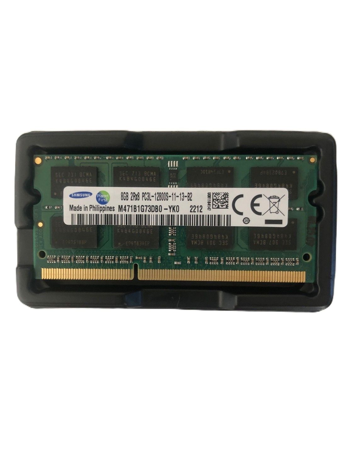 Samsung 8 Go 2RX8 PC3L-12800S DDR3 1600MHZ 1.35V SODIMM RAM mémoire Samsung 8 Go 2RX8 PC3L-12800S DDR3 1600MHZ 1.35V SODIMM RAM mémoire