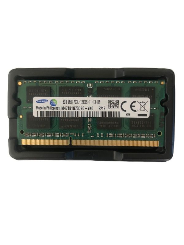 Samsung 8 Go 2RX8 PC3L-12800S DDR3 1600MHZ 1.35V SODIMM RAM mémoire