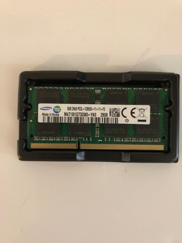 Samsung 8 Go 2RX8 PC3L-12800S DDR3 1600MHZ 1.35V SODIMM RAM mémoire Samsung 8 Go 2RX8 PC3L-12800S DDR3 1600MHZ 1.35V SODIMM RAM mémoire
