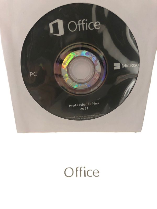 DVD officiel Office 2021 Pro Plus pour PC Windows 10 et 11