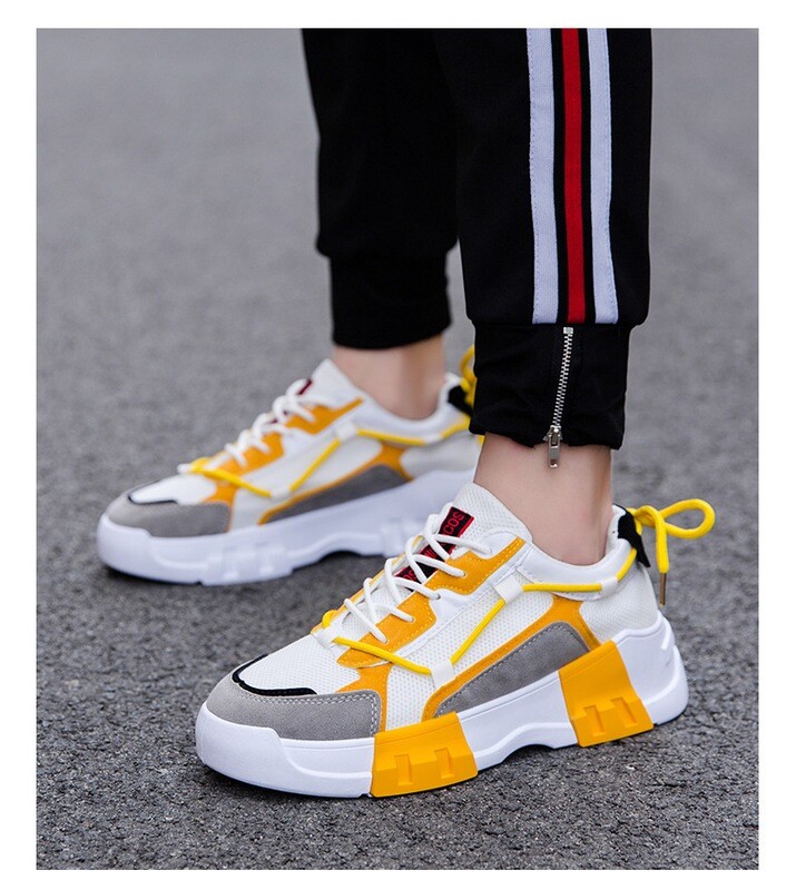 Autumn 2021 new breathable mesh casual shoes.