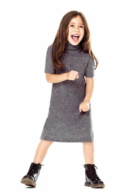 Grey Audrey Dress