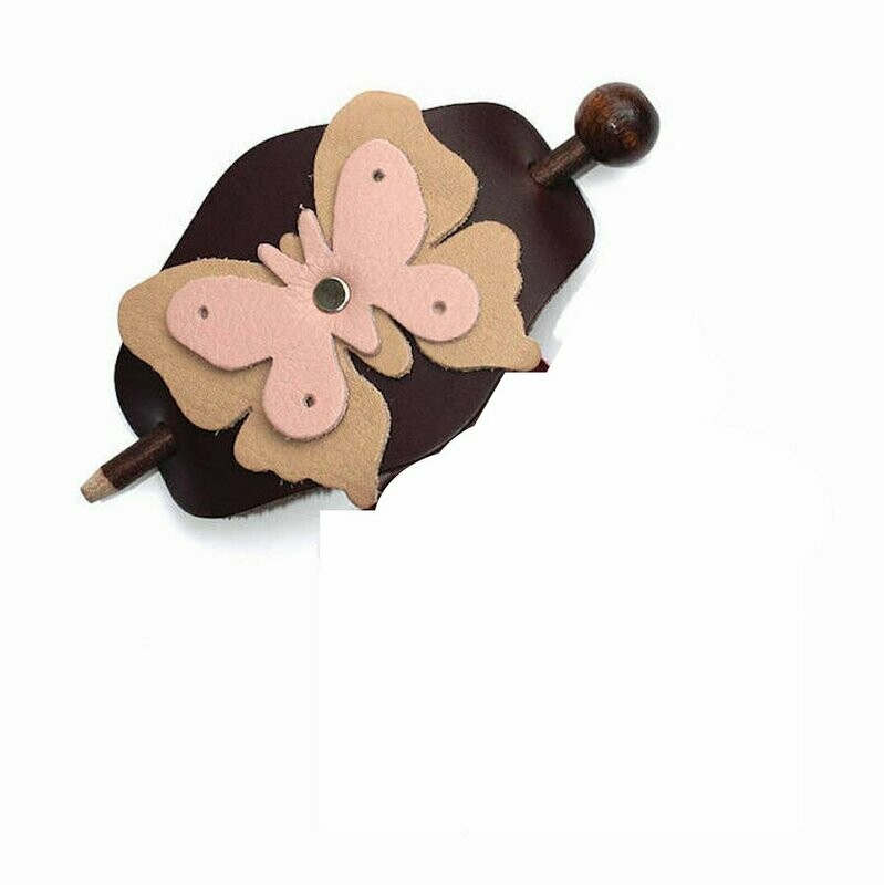 Butterfly hair slide