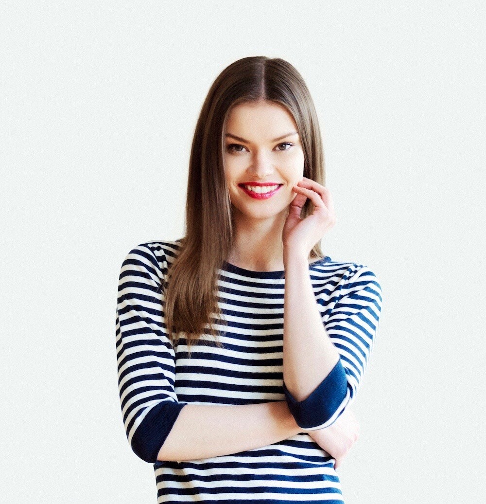 Pure Cotton Stripy Top